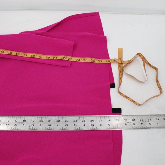 misook Cardigan Women's Large pink One Button jewel Jacket black trim acrylic - Picture 7 of 12